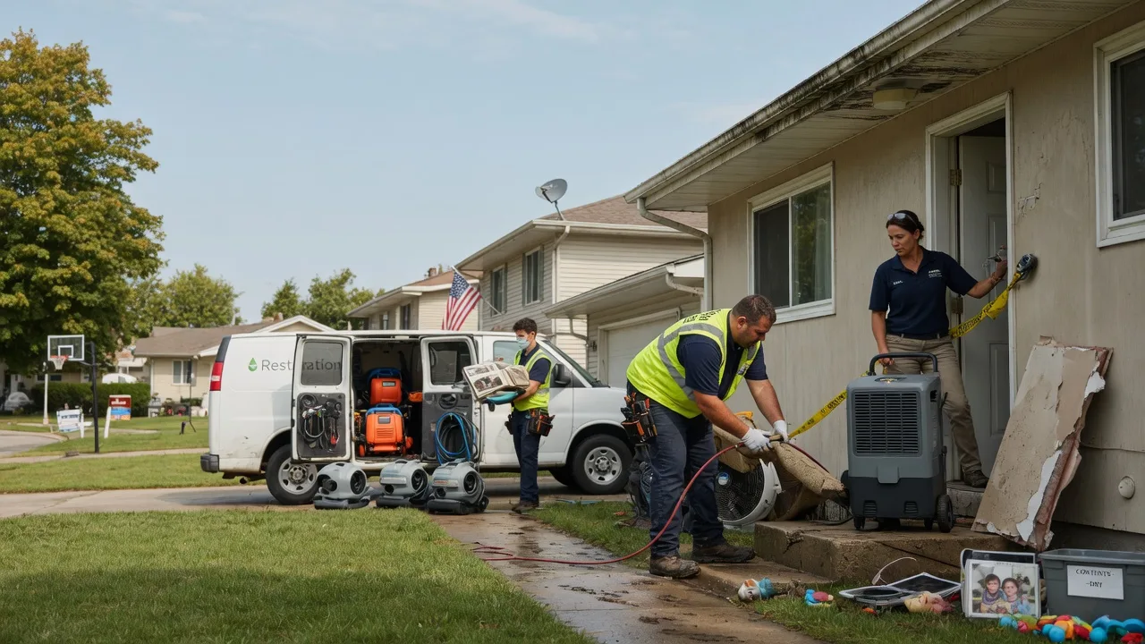Water Damage Restoration in Westville, OK near me